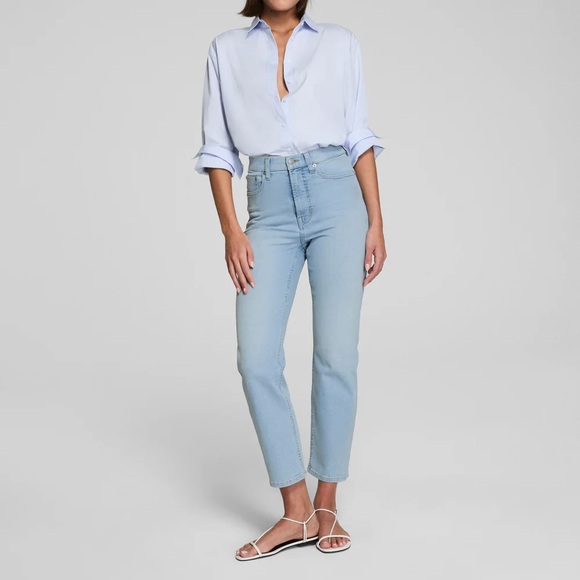 SPANX Denim - NWT SPANXsculpt ReDefine Slim Straight Jeans | Tidal Blue